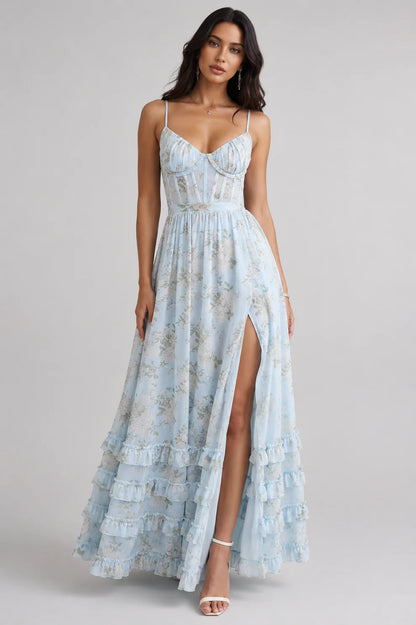 Violetta| Vestido midi fluido con escote V