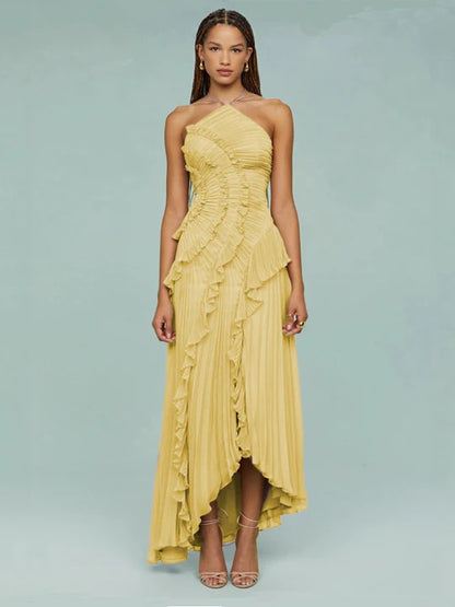 Camila | Vestido Romántico Asimétrico