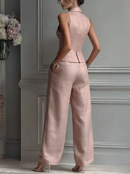 Daniela | Conjunto de dos piezas para mujer con cuello en V