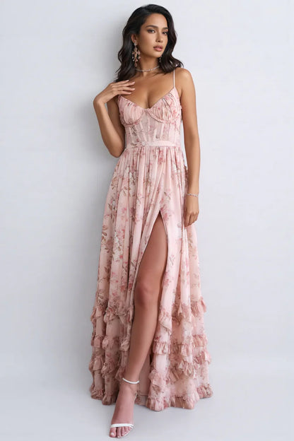 Violetta| Vestido midi fluido con escote V