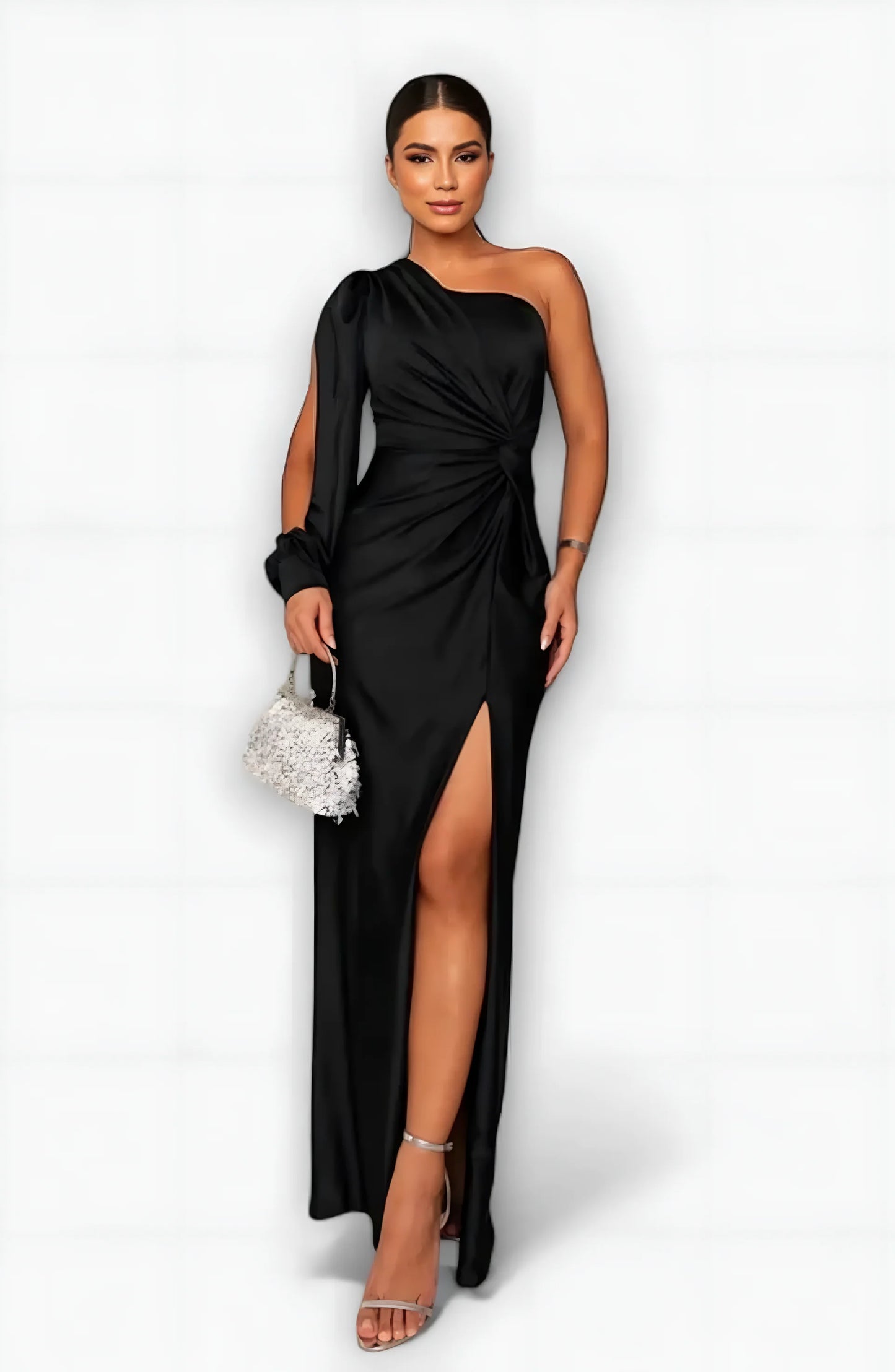 Adriana | Vestido con hombro único