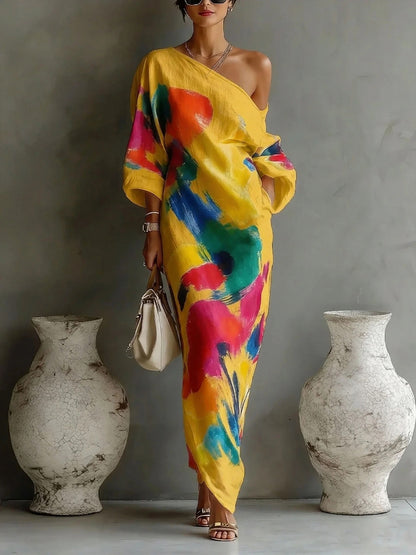 Serena | Vestido de un hombro